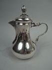 Antique Italian Neoclassical Silver Coffeepot C 1820