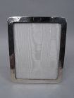 American Arts & Crafts Hand-Hammered Sterling Silver Picture Frame