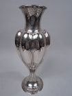 Tiffany Tall Victorian Classical Sterling Silver Vase