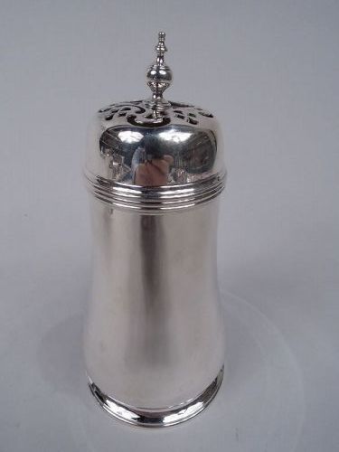 Antique Tiffany Edwardian Classical Sterling Silver Sugar Caster