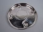 Tiffany Aesthetic Japonesque Hand Hammered Lily Pad Tray C 1881