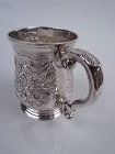 Early English Georgian Sterling Silver Mug by Tearle 1735