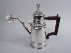 Pretty Italian Midcentury Modern Sterling Silver Watering Can