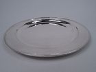 Tiffany American Modern Deep and Heavy Sterling Silver 13-Inch Tray