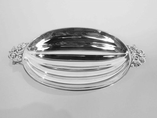 American Modern Classic Sterling Silver Melon Bowl by Tiffany