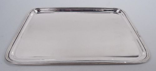 Tiffany American Modern Sterling Silver Rectangular Tray