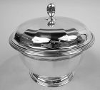 Snazzy Tiffany Art Deco Sterling Silver Ice Bucket