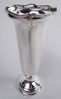 Pretty English Modern Sterling Silver Vase 1937