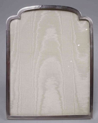 English Modern Sterling Silver Picture Frame 1928