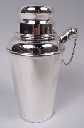 Currier & Roby Modern Sterling Silver Mini Martini Solo Shaker