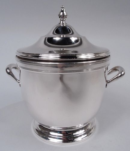 Tiffany Midcentury Classical Sterling Silver Ice Bucket