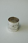 Sterling Silver Napkin Ring  Gorham C. 1880