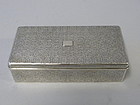Tiffany & Co. Sterling Silver Cigar Box  C. 1920