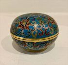 Chinese cloisonne incense box