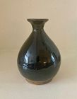 Yuan black-glazed vase