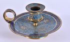 Chinese cloisonne candle holder