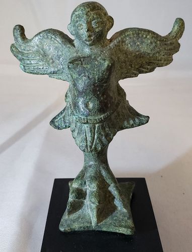 ETRUSCAN BRONZE CESTA FOOT - POSSIBLY EX SOTHEBY'S