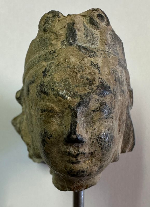 AUTHENTIC CHINESE 6TH CENTURY BUDDHIST LIMESTONE SCULPTURE