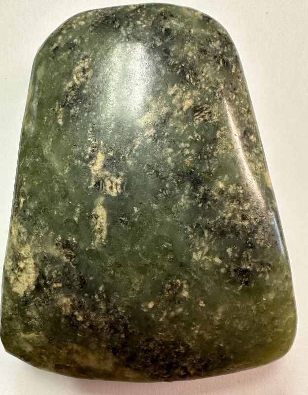 AUTHENTIC ARCHAIC CHINESE NEPHRITE JADE RITUAL AXE (item #1475113)
