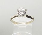 Diamond Solitaire Engagement Ring Classic