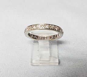 Diamond Eternity Band with Old-mine Diamonds