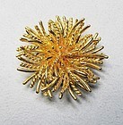 Tiffany & Co. 18Kt Gold Sea Anemone Pin / Broach