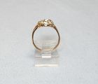 Diamond Cluster Ring Set in 14Kt Yellow Gold