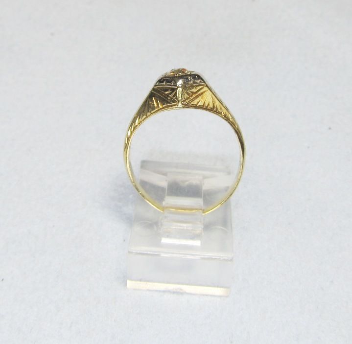 Art Deco Solitaire Diamond Ring