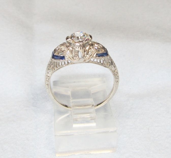 1920’s Platinum and Diamond engagement Ring