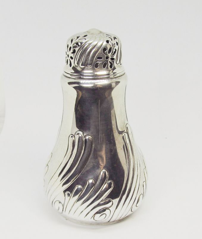 Antique Sterling Silver Sugar Caster