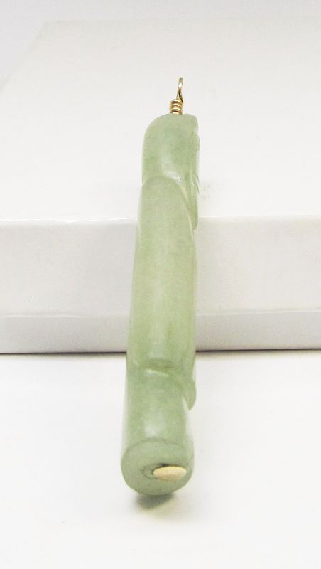 Jade Pendant Carved Light Color