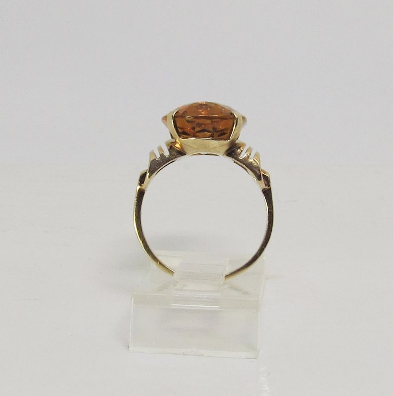 Retro Madeira Ring 14Kt Gold