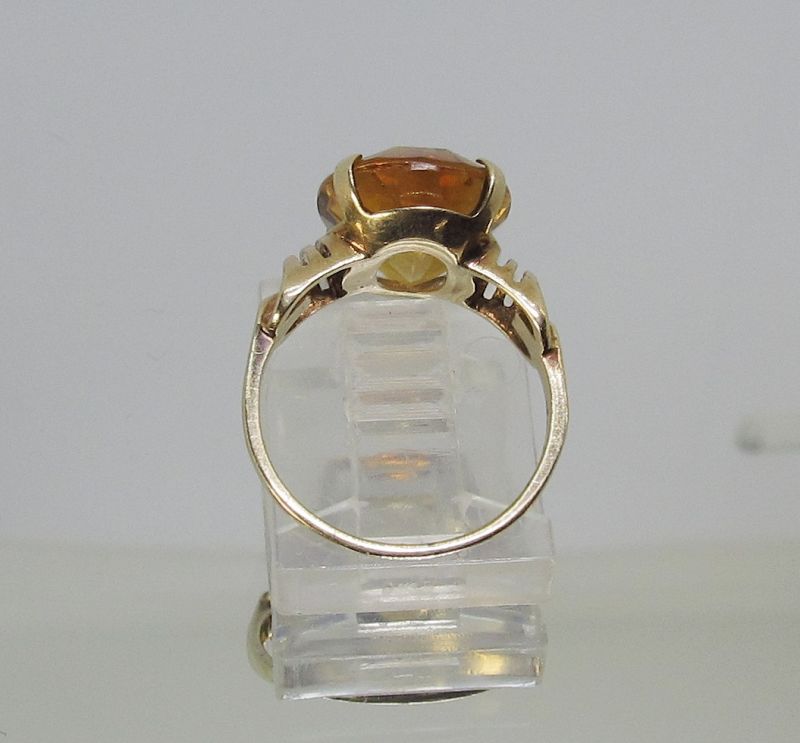 Retro Madeira Ring 14Kt Gold