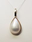 Mabe Pearl Pendant/ Enhancer 14Kt Gold