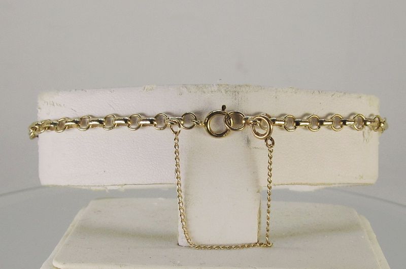 Charm Bracelet Vintage 14Kt Gold
