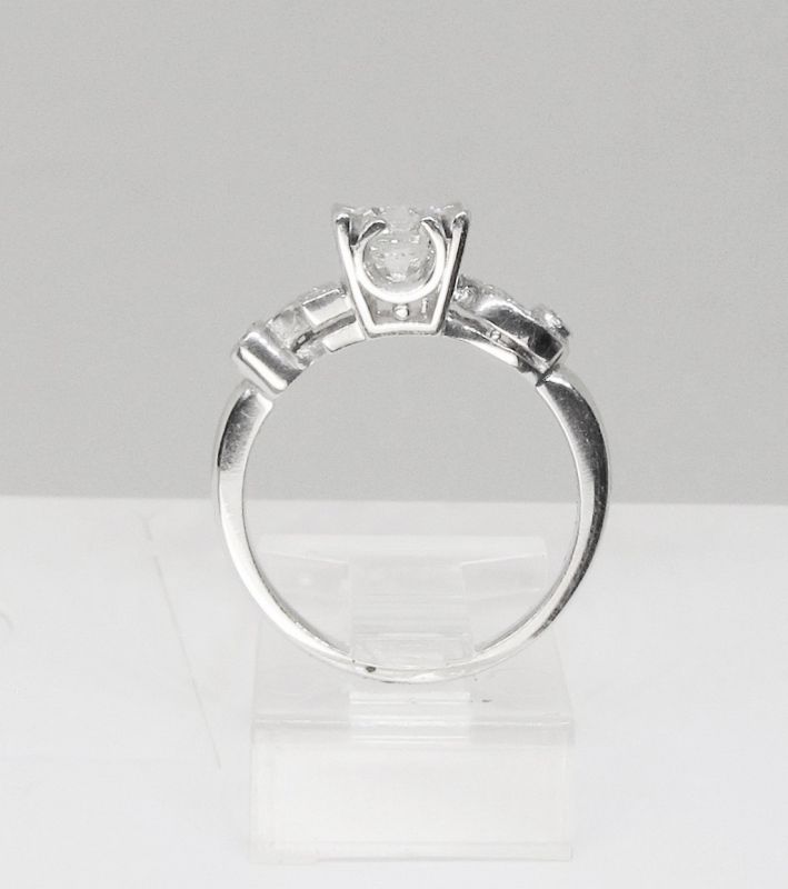 1920's Platinum and Diamond Engagement Ring