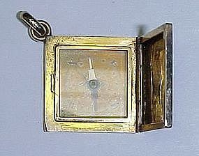 14Kt Gold Fob / Pendant with Compass