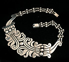 HECTOR AGUILAR MEXICAN 940 SILVER NEW MAGUEY NECKLACE