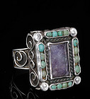CLASSIC Matl MATILDE POULAT SILVER BEJEWELED RING