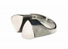 slick Hans Hansen Denmark sterling silver modernist Ring