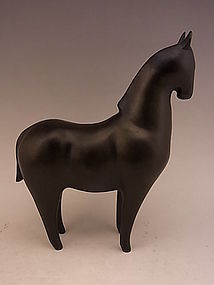 Japanese Early To Mid 20th Bronze Horse