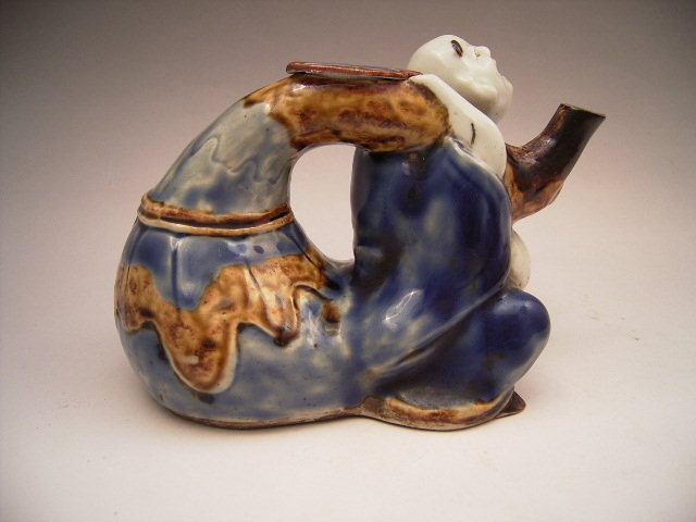 Japan Late 19th Century Hirado Ware Water Pitcher