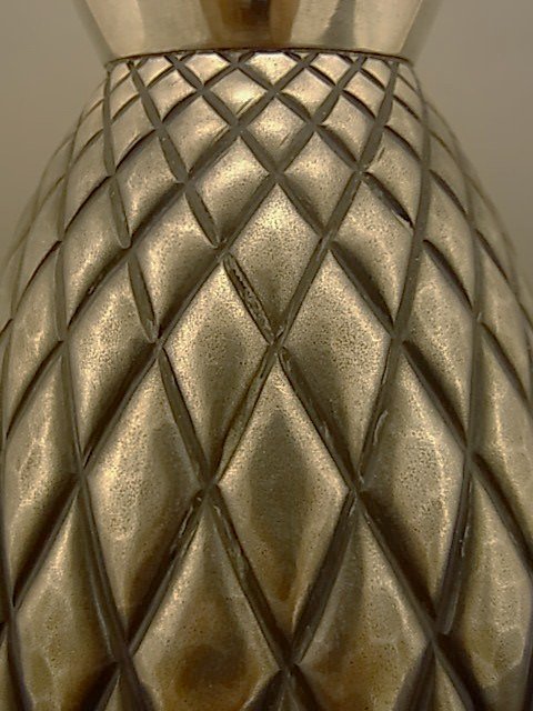 Japanese 1970's Pure Silver Vase