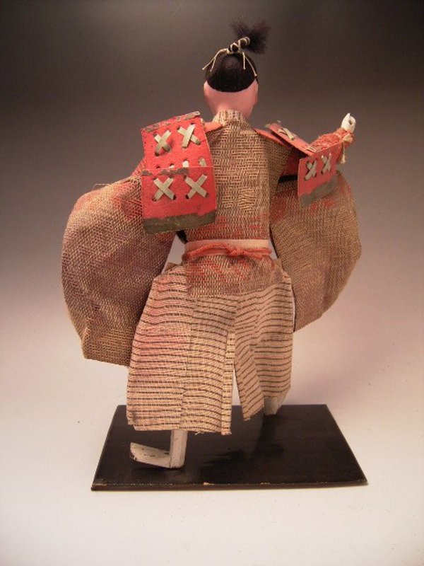 Japanese Meiji Period Samurai Doll