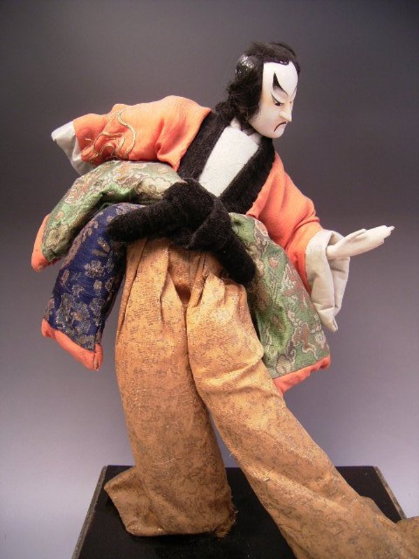 Japanese L. Edo - E. Meiji Period Takeda Doll