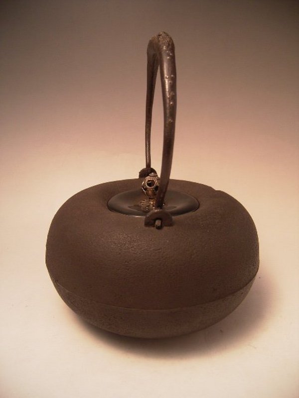 Japanese 20th Century Iron Pot with Tomobako