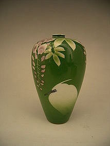 Japanese Early 20th Century Studio Vase by Shofu