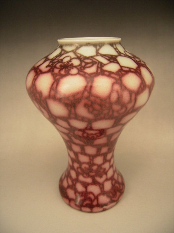 Japanese Meiji Period Porcelain Makuzu Kozan I Vase