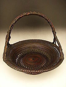 Japanese Early 20th C. Maeda Chikubosai I Basket