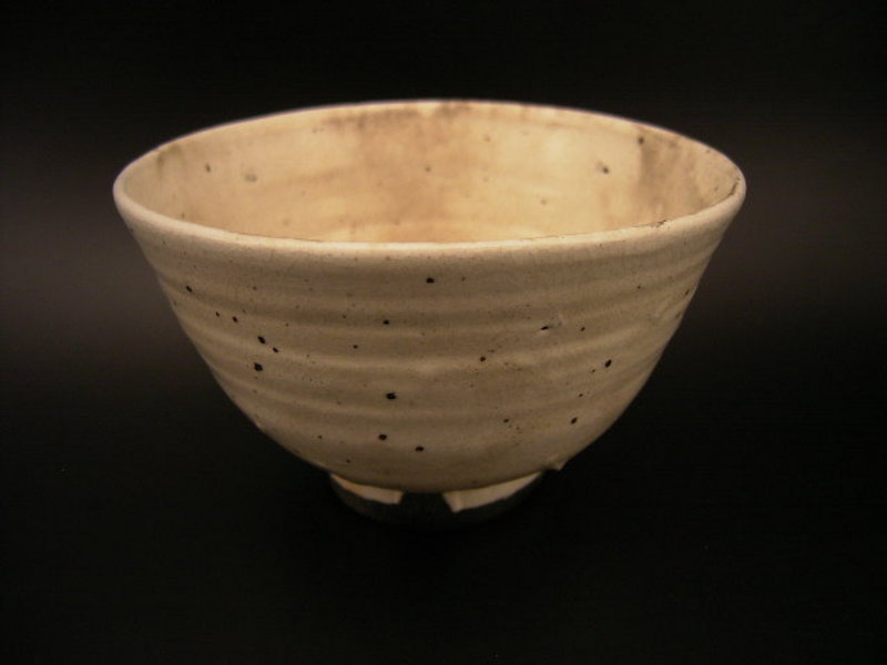 Japanese 20th C. Nakamura Baizan Kutani-yaki Tea Bowl
